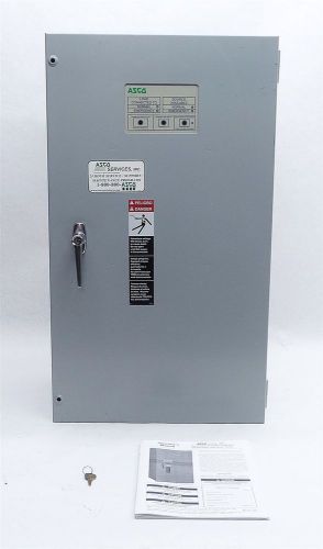 Asco 300 d3003104n1c power transfer switch 3 phase/poles 480v 104a nema-1 ats for sale