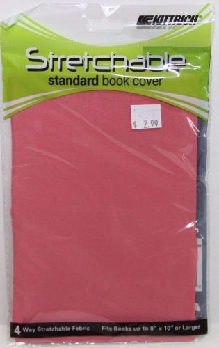 Eight (8)  8&#034; x 10&#034; Standard Stretchable Fabric Book Covers Solid Colors