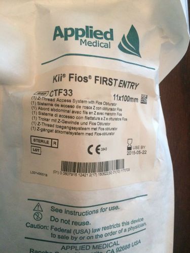 APPLIED MEDICAL Kii Fios First Entry CTF33 11X100MM