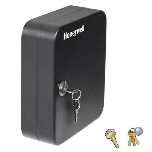 Honeywell 24 Key Storage Steel Security Lock Safe Box Home Holder Portable Wall