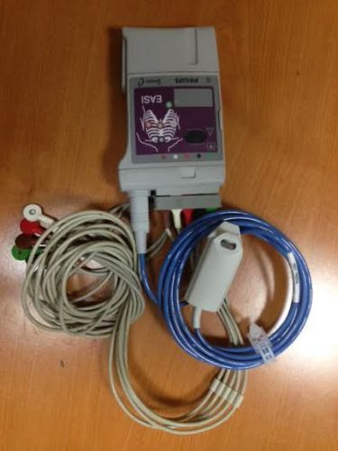 Philips M2601A Series C EASI Telemetry Transmitter Module with leads