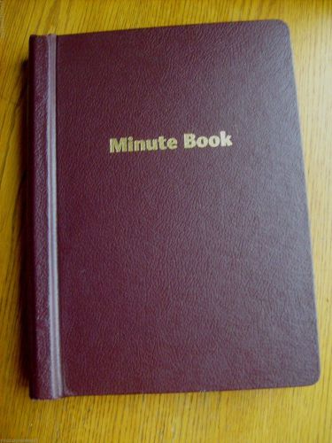 Vintage Brownline Brown Line B2L.3C1 Minute Book Excellent Condition Canada