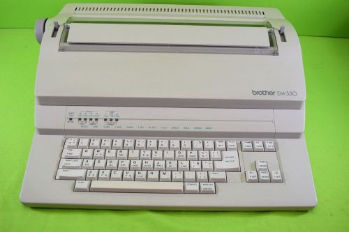 Brother EM-530 Electric Typewriter Excellent Condition Office Business 14