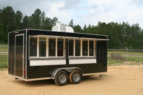 2016 concession trailer mobile kitchen 7 x 16 for sale