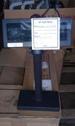 Digipos POS LED Customer Display Units WD-202A (B) With Stand