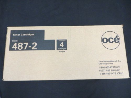 Genuine Oce 487-2 Black Toner For Imagistics im2330 im2830
