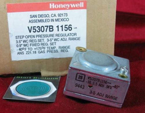 Honeywell Step Open Pressure Regulator  V5307B-1156