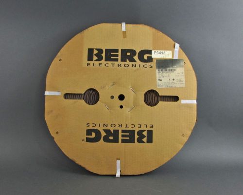 Berg/FCI Reel of 12,000 Electronic Connector Gold-Plated Contacts 75481-001