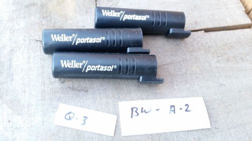 Lot of 3- portasol weller replacement handle/ cap for sale