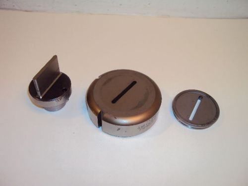 Wilson 2&#034; Turret Station Tooling .168 x 1.748 Oblong Punch Die &amp; Stripper Plate