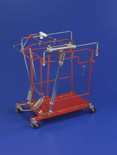 Tyco kendall sharpscart™ wire cart for 8 gallon sliding lid containers 8981fp for sale