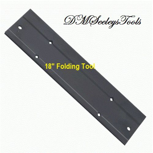 Folding Tool 18&#034; sheet metal TWO TOOLS in one 1&#034; &amp; 3/8&#034; Seams &amp; FREE Shipping