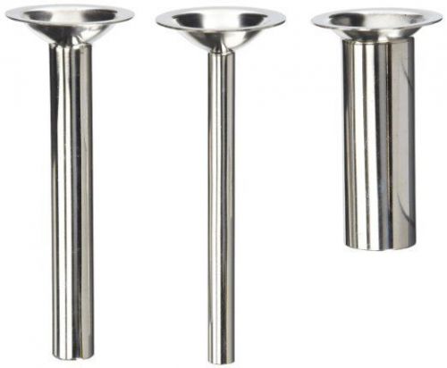 Three sausage stuffing tubes for kitchenaid mixer meat grinder attachment for sale