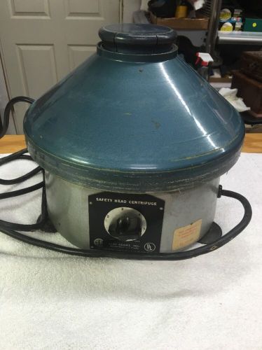 Vintage Clay-Adams Safety-Head Centrifuge Tested Spins And Powers On!
