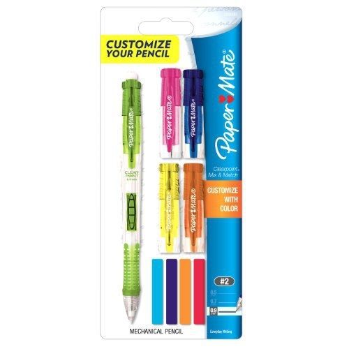 Sanford paper mate clearpoint mix &amp; match 0.9mm mechanical pencil starter kit for sale