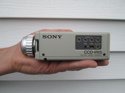 Sony CCD IRIS -DXC-107A Color Video Camera Professional Single 1/2&#034; Chip