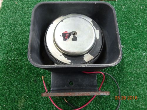 Code 3 100 watt Push Bumper Siren Speaker w/ Bracket Model US206 low profile #9