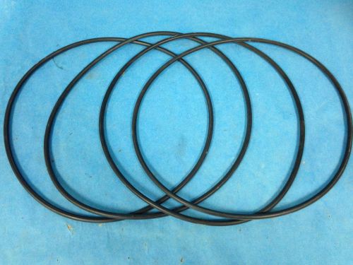 12&#034; 300mm O-Ring 7mm Thickness Lot of 4