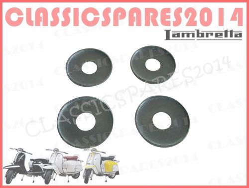 LAMBRETTA FORK LINK SPACERS DISC WASHERS X 4 NEW GP/LI/TV/SX