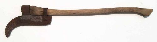Antique Collins Fireman Firefighter Fire or Farm Brush Clearing Hook Axe Ax Tool