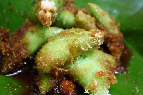 Green Ketan Lupis Recipe