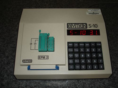 Bytek S-10 EPROM Programmer Standalone   RS232 Serial Control