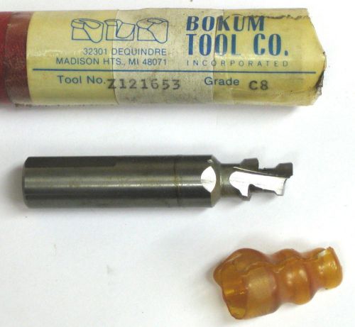 1/2&#034; Diameter Bokum Tool Co Solid Carbide Boring Bar HEAD Bit Z121653 N1-186-012