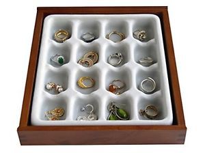 OpenBox Axis 2701 Stack em 16-Compartment Jewelry Organizer Box