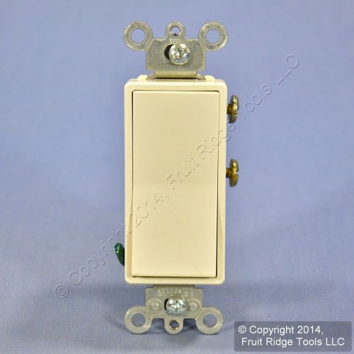 Leviton scratched ivory 4-way decora rocker wall light switch 15a bulk 5694-2i for sale