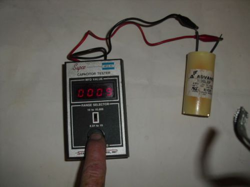 Advance 8MFD 330V Capacitor 7C080L33R  50/60 HZ