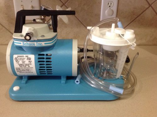 Schuco inc. s130p suction machine vacuum aspiration pump portable for sale