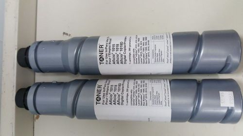 LOT OF 2 RICOH 1015 1018 D TYPE 1140D BLACK TONER *FREE SHIPPING*