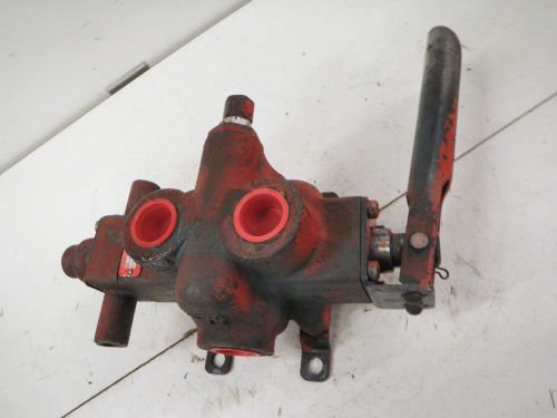 1 SPOOL WEBSTER ELECTRIC HYDRAULIC VALVE # 14
