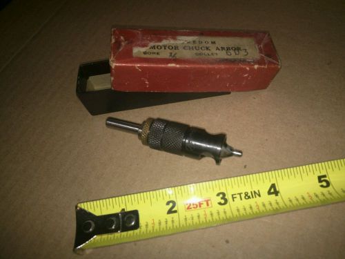 Vintage aircraft tools, motor chuck arbor collet #603 bore 1/2 -w/ box for sale