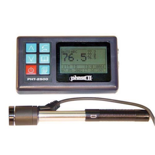 Phase ii pht-2500 mf portable hardness tester for sale
