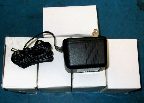 5PC LOT - SCN AC ADAPTOR - 120 VAC TO 9VDC .8A 7.2W - MODEL 41-090-0800