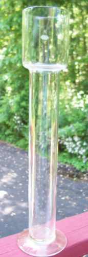 Vintage GLASS  LAB CYLINDER