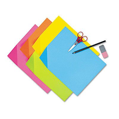 Colorwave Super Bright Tagboard, 12 x 18, Assorted Colors, 100 Sheets/Pack