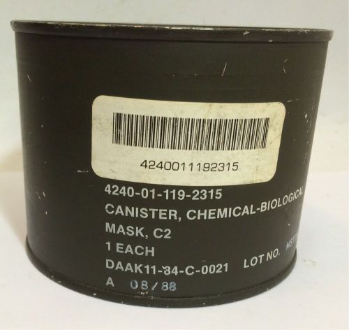 Sealed Canister Chemical-Biological C2  Gas Mask Filter