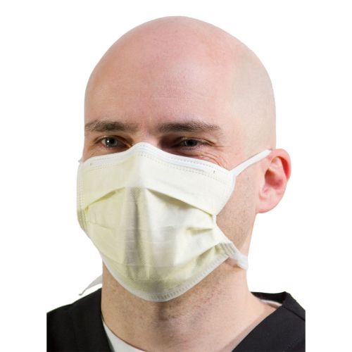 Disposable Face Masks Fluid resistant Tie-on 120mm HG 300 pk