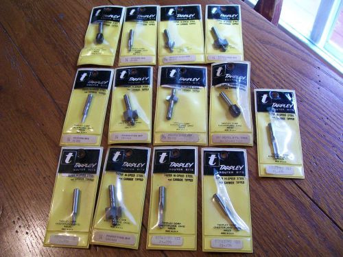 Vtg. new old stock router bits  **still packaged** for sale