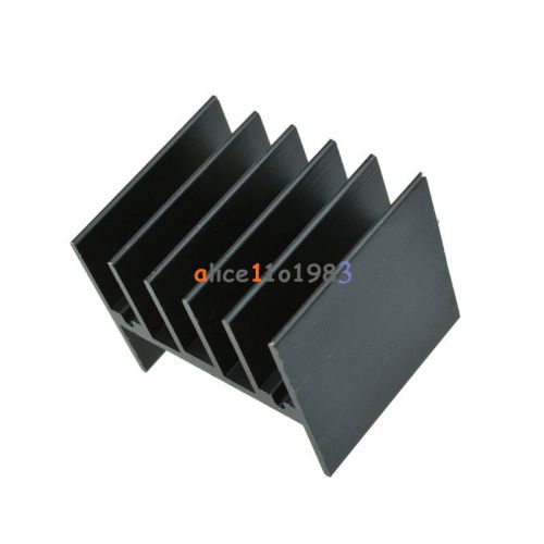10pcs 25x30.3x25mm IC GOOD Quality  Black Heat Sink For L298N LM7805