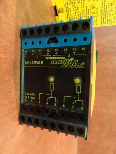 Turck MS1-22Ex0-R switching amplifier relay