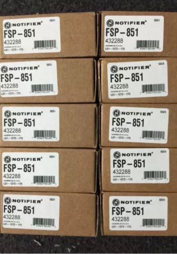 Notifier fsp-851 addressable smoke detector head (lot of 10) for sale