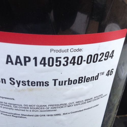 AAP1405340-00294 CAMERON COMPRESSION 5 GAL TurboBlend 46 Compressor Oil Fluid