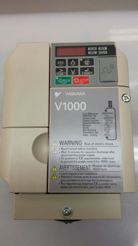 Yaskawa CIMR-VU4A004FAA AC drive