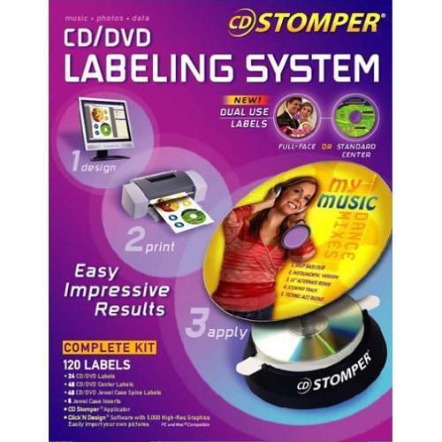 Avery 98107 cd-stomper pro cd applicator with software and labels new for sale