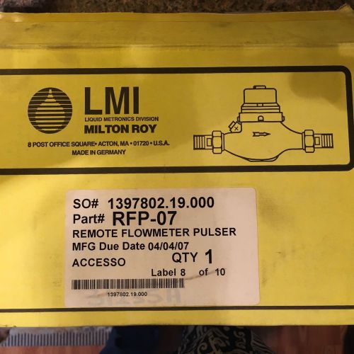LMI Milton Roy / RFP-07 Remote Flow Meter Pulser