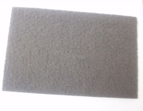 Glit microtron industrial hand pad 6&#034; x 9&#034; ultra fine gray 20pk for sale