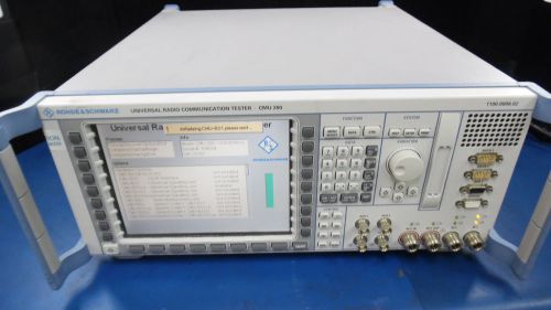 Rohde &amp; schwarz cmu200 universal radio communication tester 1100.0008.02 cmu-b21 for sale
